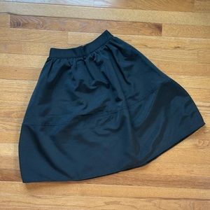 Express Black A-Line Skirt